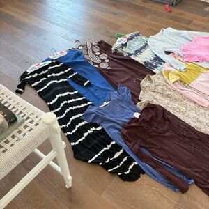 10 dresses assorted.  One price takes all ten